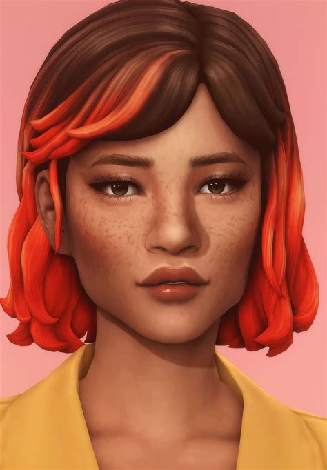 Heather Hair Dogsill On Patreon Sims Hair Sims 4 Sims 4 Characters