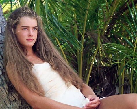 Brooke Shields in "The Blue Lagoon," 1980. | Brooke shields young