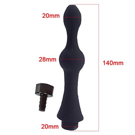 Silicone Enema Shower Nozzle For Healthy Rectal Anal Syringe Douche