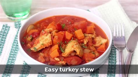 How To Make Easy Turkey Stew Youtube