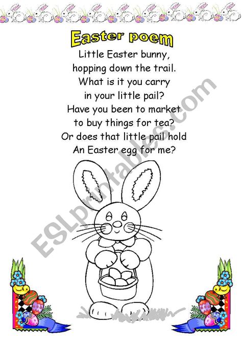 30 Luxury Funny Easter Poems for Kids - Poems Ideas