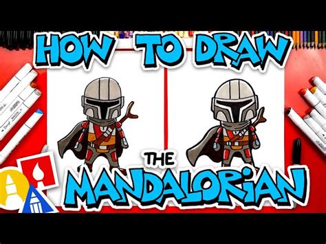 How To Draw The Mandalorian Videos For Kids
