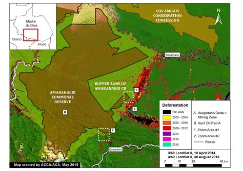 Denuncian que no hay control sanitario en frontera con brasil y bolivia. Image #6: Expanding Gold Mining Deforestation Enters ...