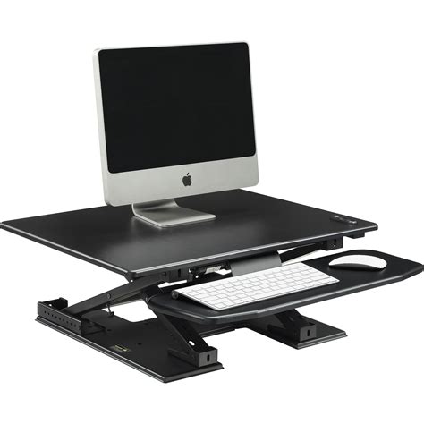 Lorell Llr99552 Sit To Stand Electric Desk Riser 1 Each Black