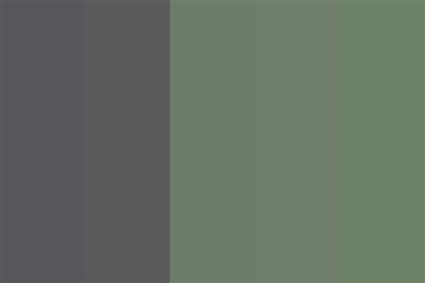 Green Grayish Color Palette