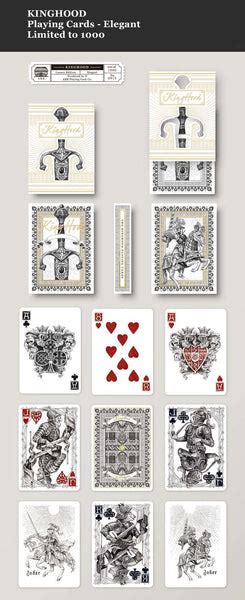 Kinghood Elegant Playing Cards Uspcc
