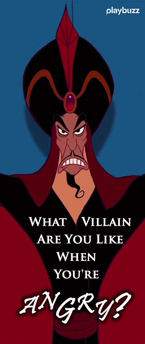 What Villain Are You Like When Youre Angry Disney Villains Quiz