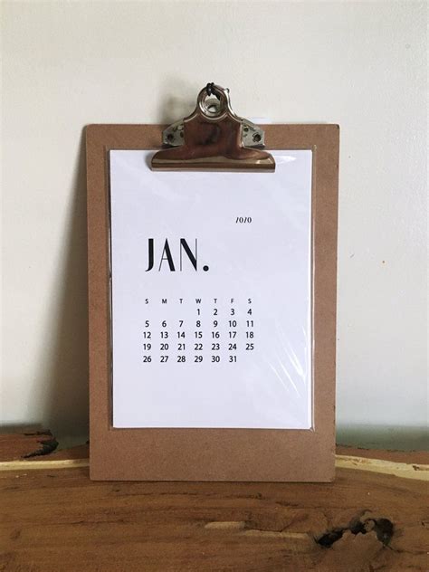 The Minimal 2020 Calendar Calendar Curated Ts Minimalism