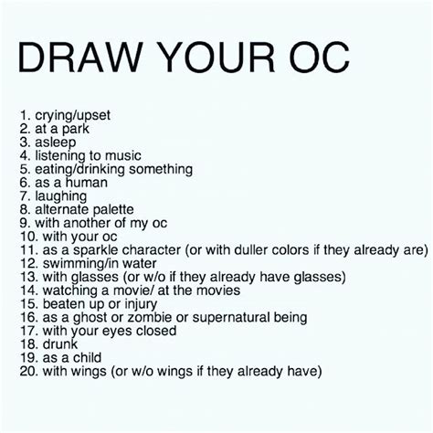 W Anyone Draw Your Oc Meme Oc Drawing Challenge Drawing Prompts