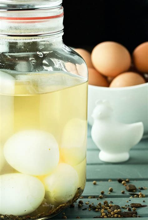 Easy Classic Pickled Eggs Recipe Homemade And Yummy
