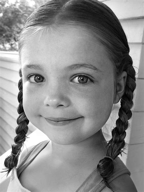 6 Year Old Girl With Braids Free Photo Download Freeimages