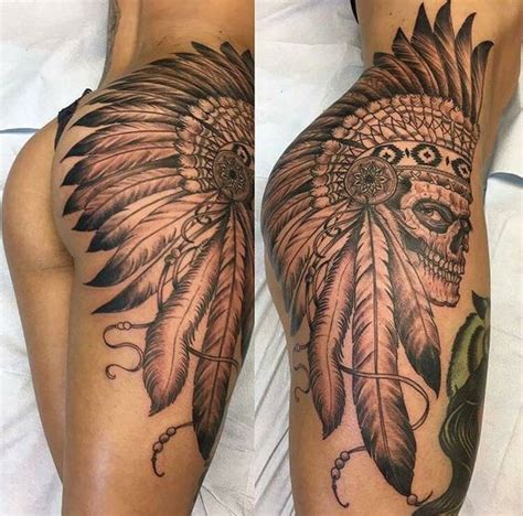 Native American Warrior Tattoo Models Designs Quotes