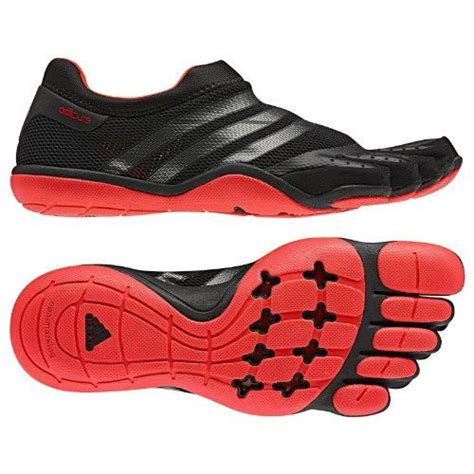 Adidas Mens Adipure Trainer Barefoot Shoe Blackburnt Orange 10