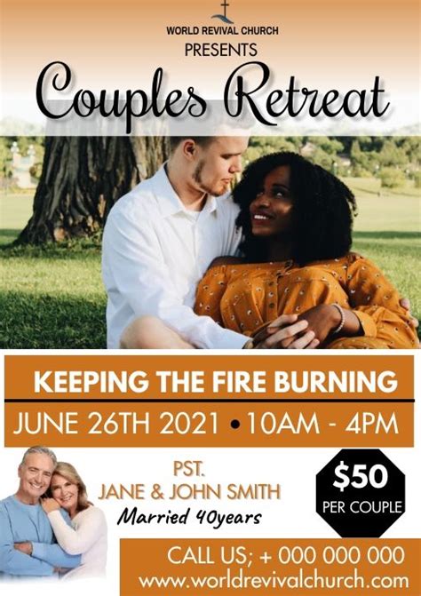 Couples Retreat Conference Poster Couples Retreats Marriage Seminars