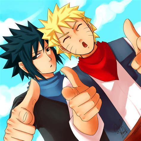If Naruto And Sasuke Became Friends And Training Buddies When They Were