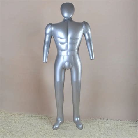 New 1 Pc Man Whole Body With Arm Inflatable Mannequin Fashion Male