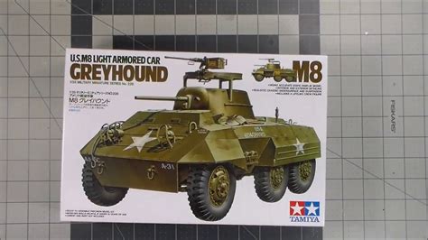 Tamiya M8 Greyhound Armored Car Pt 1 Youtube
