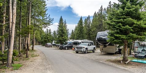 a guide to campgrounds in yellowstone national park outdoor project
