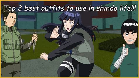 Top Best Outfits To Use In Shinobi Life Shindo Life Rock Lee Hinata Shikamaru Etc