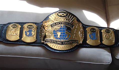 WCW Title Pro Wrestling Belt Wwe Belts