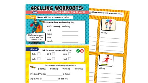 Ing Suffix Year 1 Spelling Worksheets Plazoom