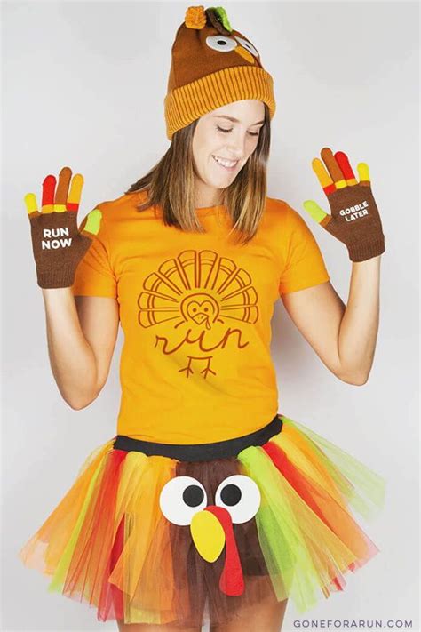 make the entire month of november turkey trot costume month with the thanksgiving running