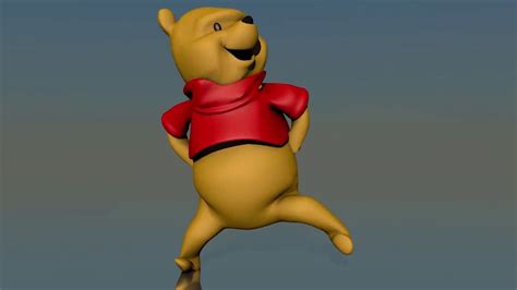 Winnie The Pooh Dancing To His Own Theme Song Youtube