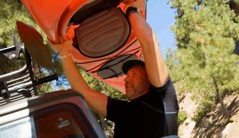 How to Load a Kayak on a J Rack by Yourself - Actively Outdoor