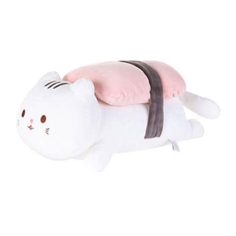 Miniso Sushi Cat Plush Toy Salmon Stuffed Animal Doll