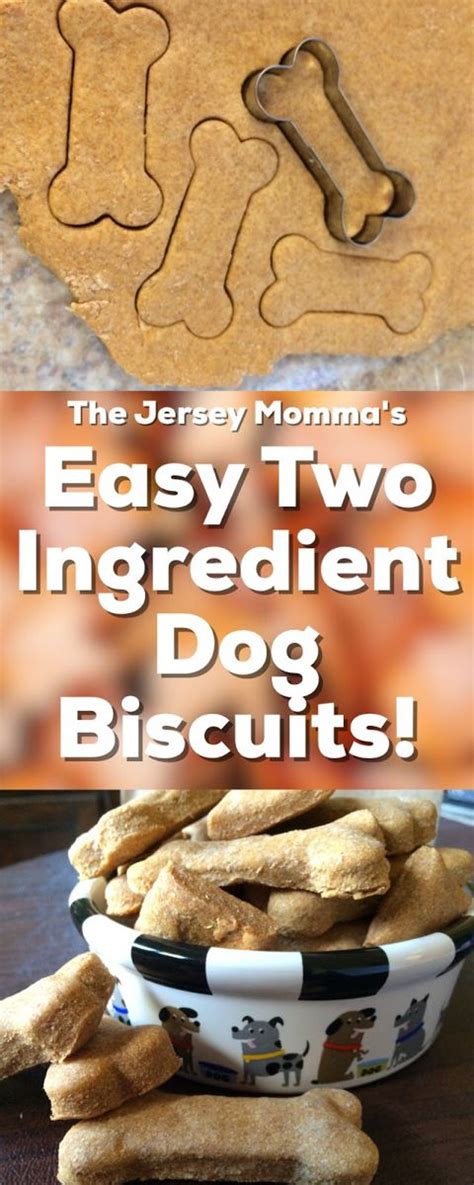 Easy 2 Ingredient Dog Treats Make Your Own Healthy Dog Biscuits