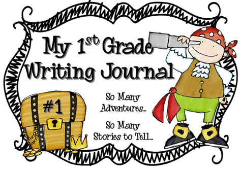 For the more skillful scribe, here's blank lined writing paper without the center guidelines. Sailing Through 1st Grade: Writing Journals