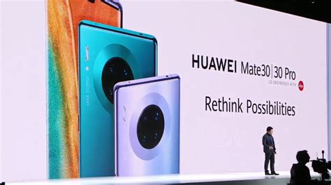 The Huawei Mate 30 Series Launches With Power User Specs But Without