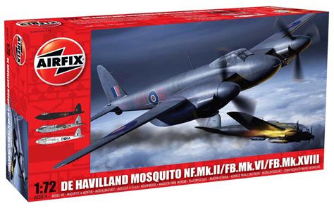 Airfix 1503019 De Havilland Mosquito 172 Modellbau Modell Flugzeug Bausatz Ebay