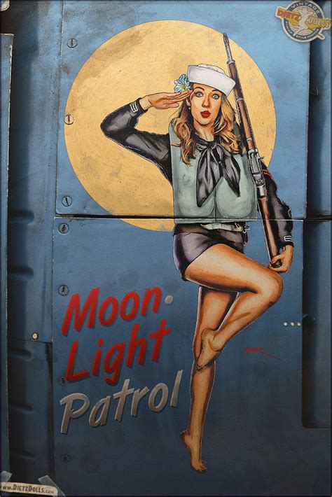 Nose Art Moonlight Patrol By Warbirdphotographer On Deviantart