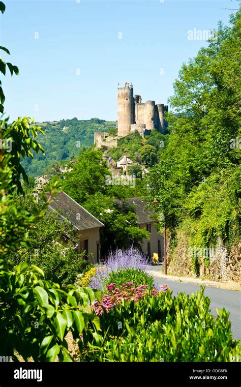 France Aveyron Najac Village Castle Hi Res Stock Photography And Images