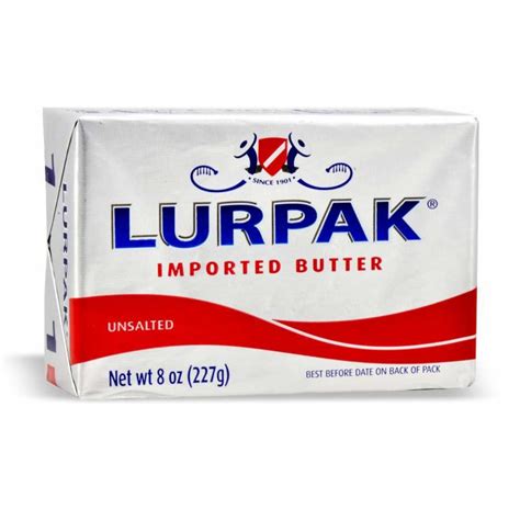 Lurpak Unsalted Butter 8 Oz Holy Land Grocery