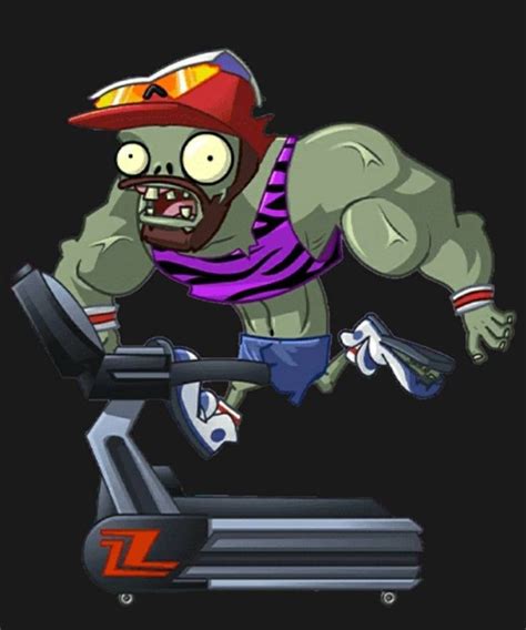 Cardio Zombie By Allstarzombie55 Zombie Plants Vs Zombies Plants Vs