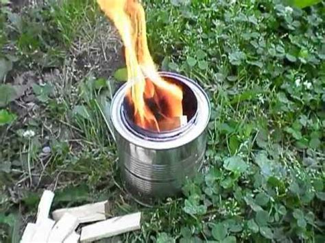 With the ammo can stoves i've made i noticed i mostly empty out the ash every time i took the stove appart and put it on my pack, not during the use. DIY Wood Gas Stove (backpacking) - YouTube