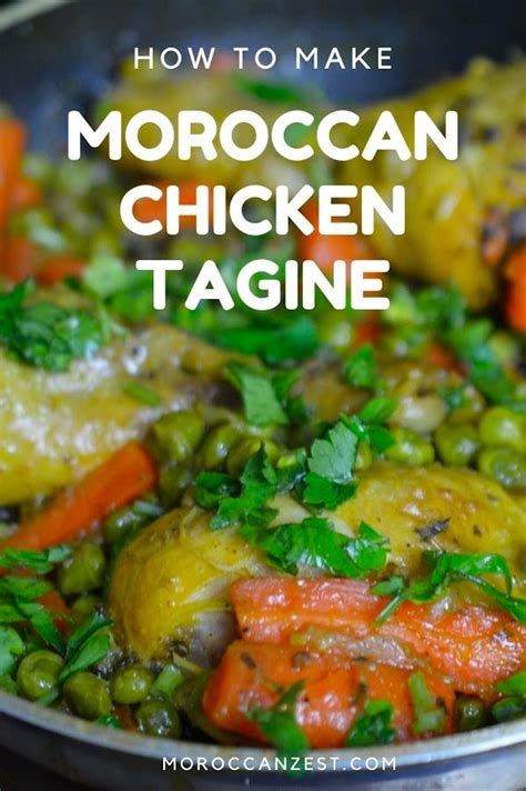 Moroccan Chicken Tagine Traditional Recipe Moroccanzest