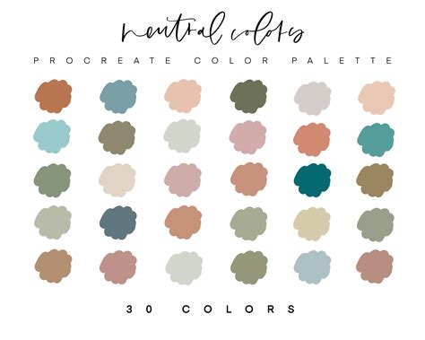 The Best Netural Color Palette 2023