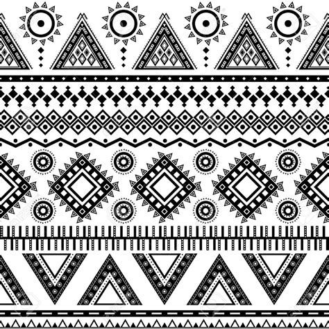 Aztec Seamless Pattern Can Be Used In Fabric Design For Making Of