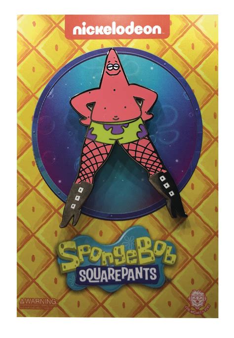 Aug193181 Spongebob Squarepants Patrick In Fishnets Limited Pin
