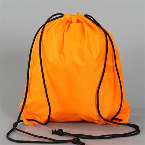 Custom Drawstring Nylon Tote Bags Wrist Bandcom Sku 192