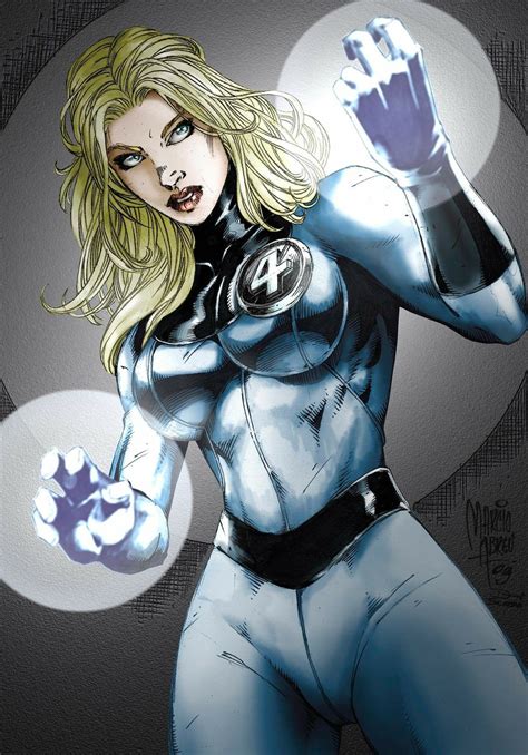 Invisible Woman Sue Storm Richards By Marcio Abreu Seabra Sept Marvel Vs Marvel