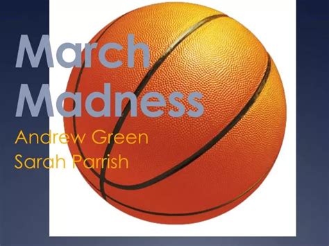 March Madness Powerpoint Template