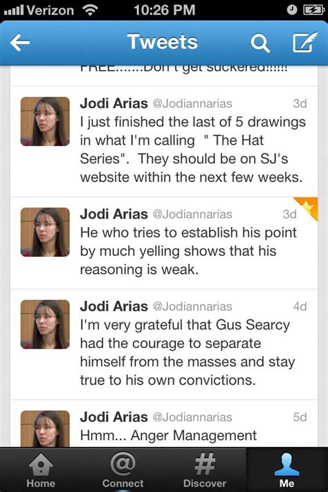 Jodi Arias Twitter Slightly Amuses Me Jodi Arias Amusing Gel