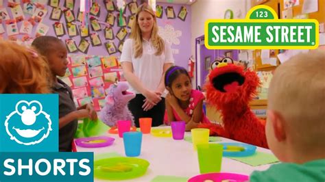 Sesame Street Murrays First Day Of Preschool Murray Had A Little