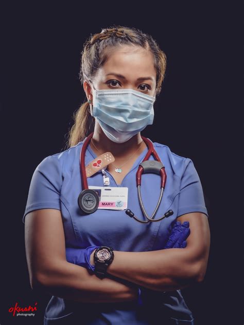 Photographer Takes Powerful Portraits Of His Nurse Wife To Remind Us