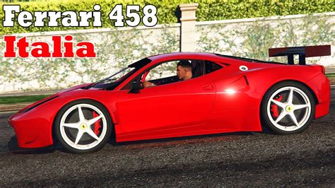 Ferrari 458 Italia Gta 5 Mods Youtube