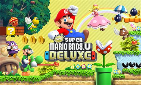Jeu Vid O New Super Mario Bros U Deluxe Une Nouvelle Aventure Sur Nintendo Switch